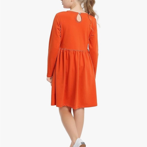 MERIABNY Girls dress with pockets size L/XL (ages 3-9) - Picture 6 of 10